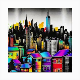 New York City Skyline 44 Canvas Print