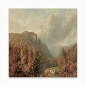 Stream In The Mountains 1 Canvas Print