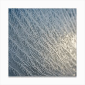 Ice Crystals Canvas Print