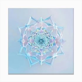 Psychedelic Mandala 1 Canvas Print