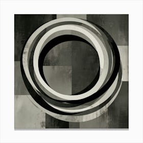 Abstract Circle Canvas Art Canvas Print