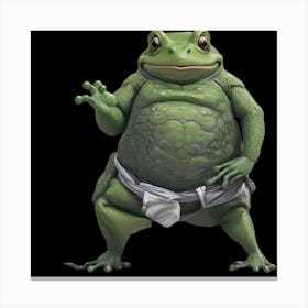Frog Giant Canvas Print