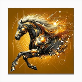 Creative Horse Beauty Illustration Nr 246 Canvas Print