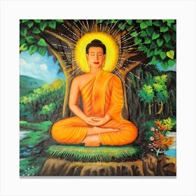 Buddha Painting Canvas Print