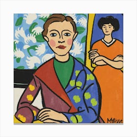 'Two Women' Canvas Print