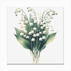 Lily Of The Valley 6 Canvas Print