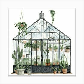 Greenhouse 3 Canvas Print