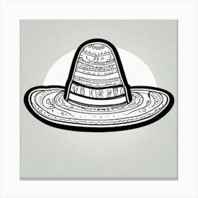 Mexican Hat 25 Canvas Print
