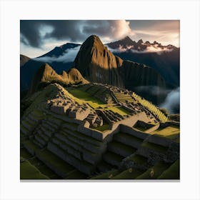 Machu Picchu Canvas Print