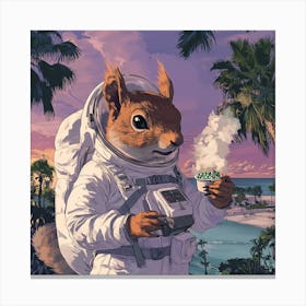 GTA SQUIRREL Canvas Print