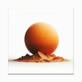 Red Planet Canvas Print