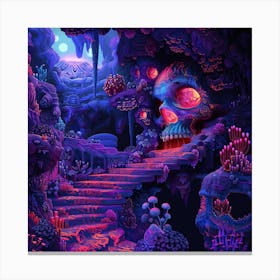 Psychedelic Art 21 Canvas Print