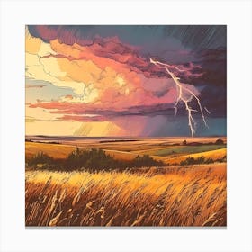 Storm S Prelude Canvas Print