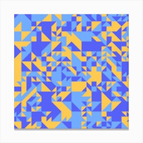 Abstract Geometric Pattern 8 Canvas Print