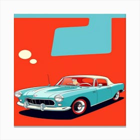 Classic Car Canvas Print