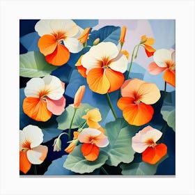 Nasturtium 5 Canvas Print