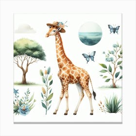 Giraffe 1 Canvas Print