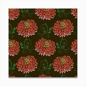 Chrysanthemums Canvas Print