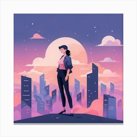 Cityscape Canvas Print