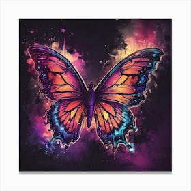 Butterfly Painting 318 Canvas Print