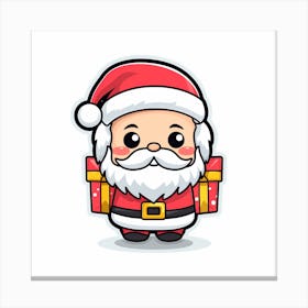 Santa Claus 19 Canvas Print