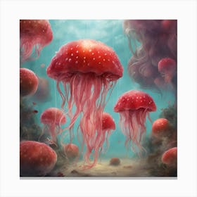 Jellyfish Canvas Print