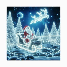 Christmas Sleigh Canvas Print