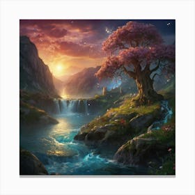 Tree Of Life 10 Canvas Print