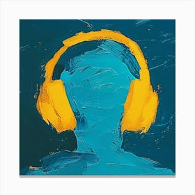 Headphones Canvas Print