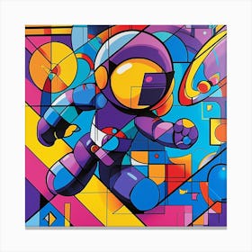 'Astronaut' 7 Canvas Print