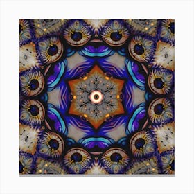 Psychedelic Mandala 73 Canvas Print