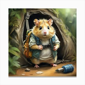 Hamster 22 Canvas Print