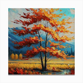 Autumn whispers Canvas Print