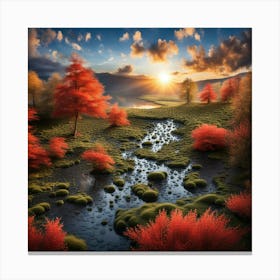 Autumn Landscape 1 Canvas Print