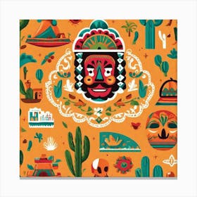 Mexican Art 2 Canvas Print