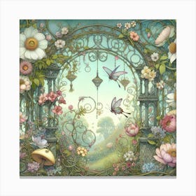 Fairy Garden 8 Canvas Print