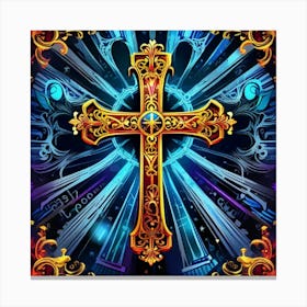 Cross Of Christ Canvas Print