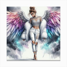 Angel Wings 35 Canvas Print