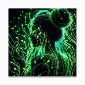 Beautiful woman 1 Canvas Print