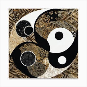 Yin Yang 51 Canvas Print