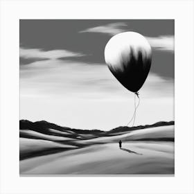 Balloon In The Sky 2 Canvas Print