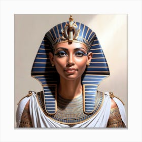 Cleopatra Portrait Artwork 3 Canvas Print