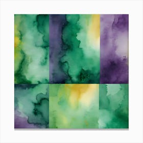 Watercolor Backgrounds Canvas Print