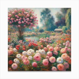 Rose Garden Canvas Print