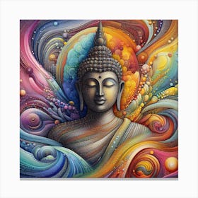 Buddha Painting 4 Canvas Print