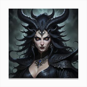 Demon 5 Canvas Print