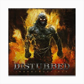 Disturbed Album Covers Canvas Print