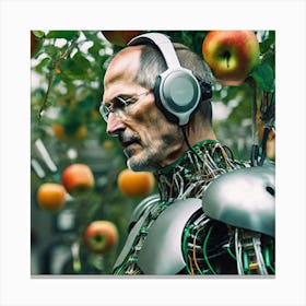 Steve Jobs 110 Canvas Print