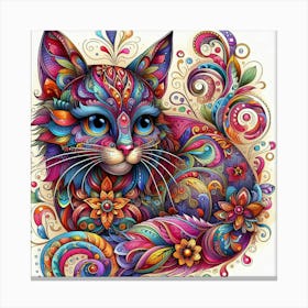 A cat 3 Canvas Print