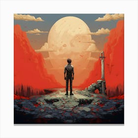 End Of The World Canvas Print